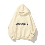 ESSENTIALS Oversized Hoodie Cream