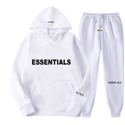 Essentials White Tracksuit