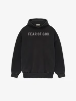 Essentials French Terry Fear of God Black Hoodie