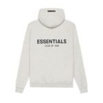 Fear of God Essentials White Hoodie Hoodie